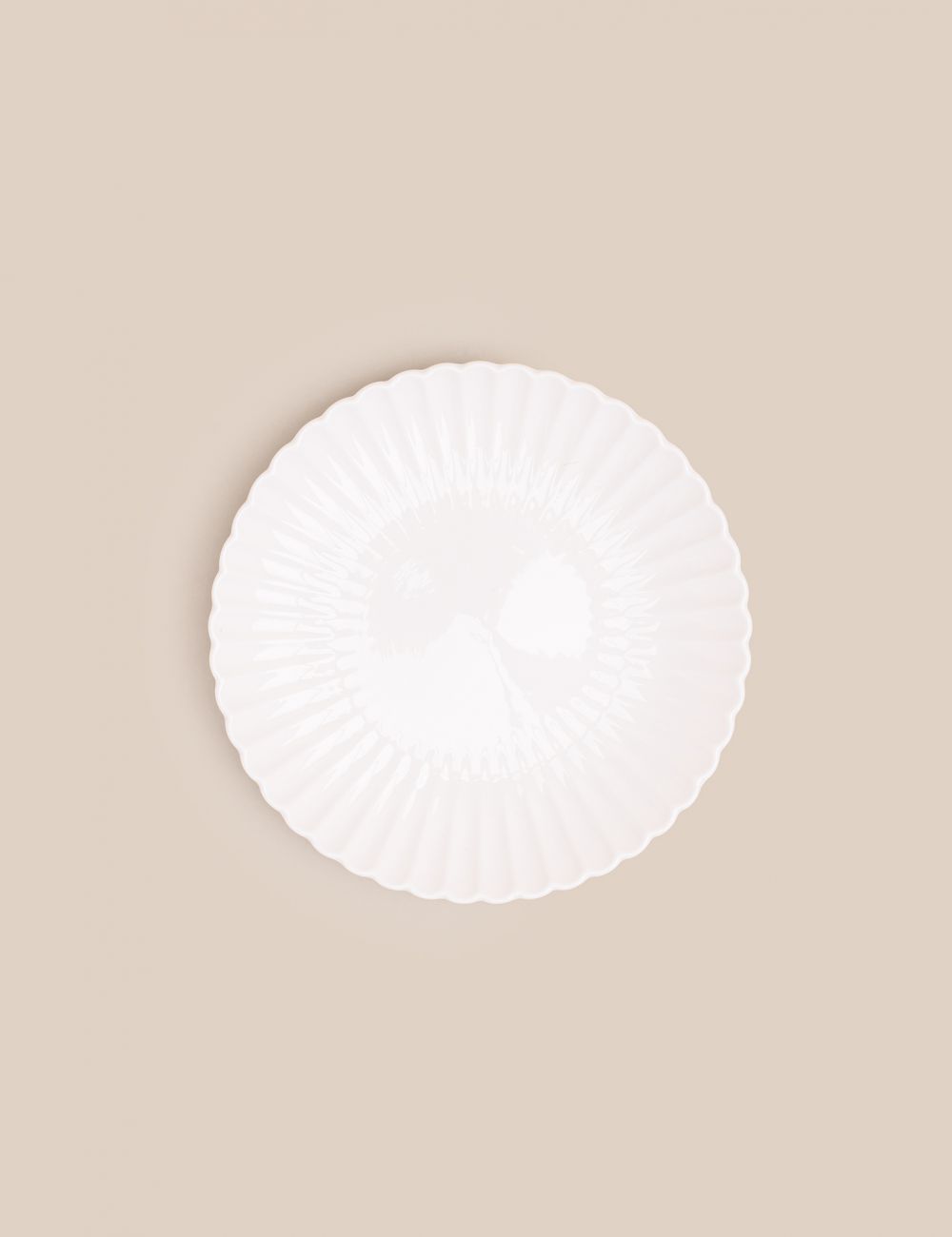 צלחת פורצלן מנה ראשונה פלורה 20.3 ס”מ