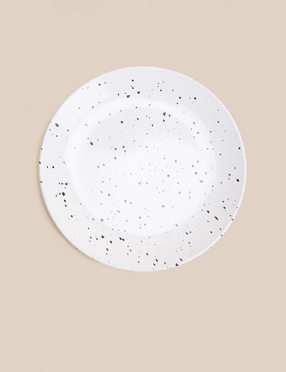 צלחת מנה עיקרית נקודות צבע 27CM