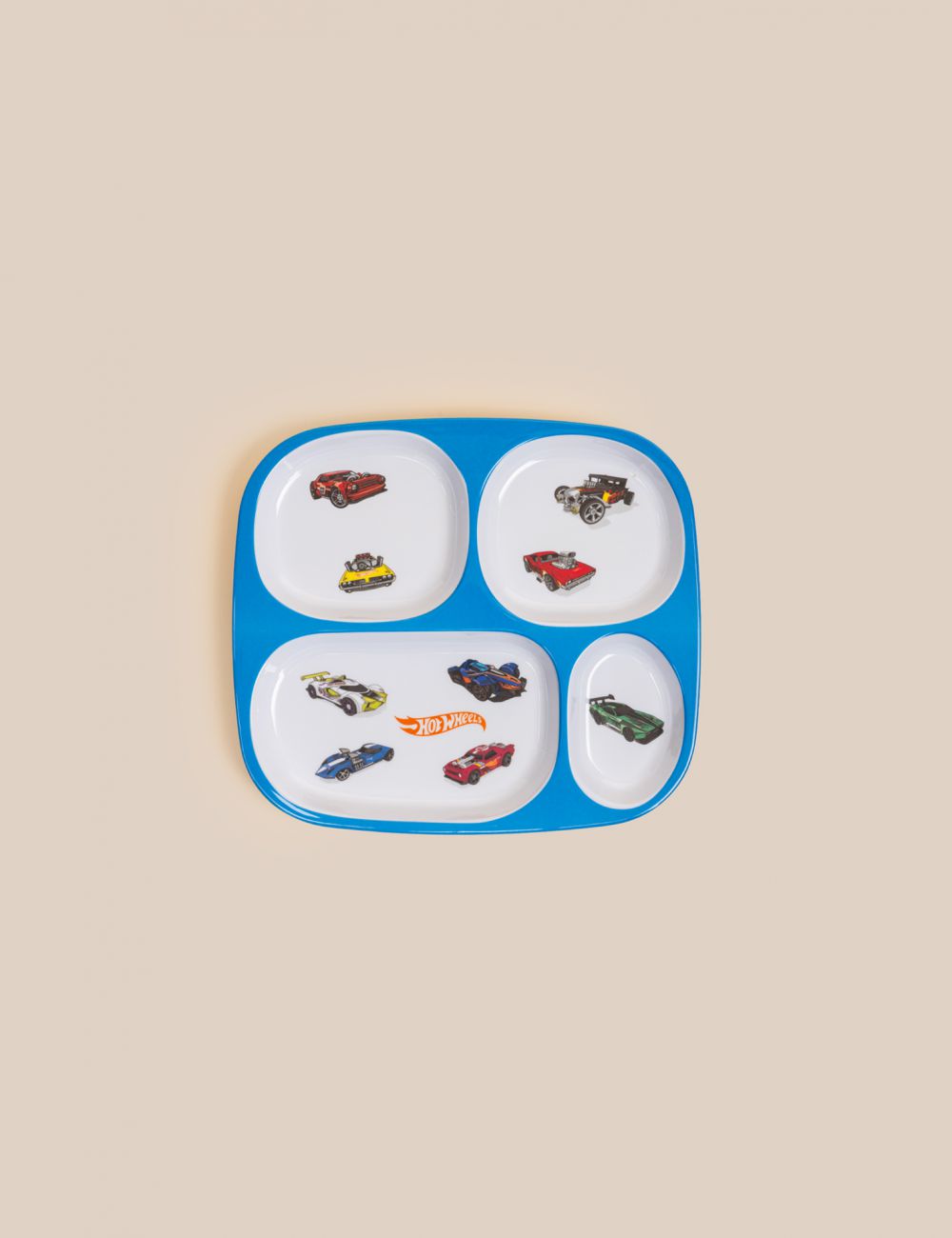 צלחת מחולקת HOT WHEELS