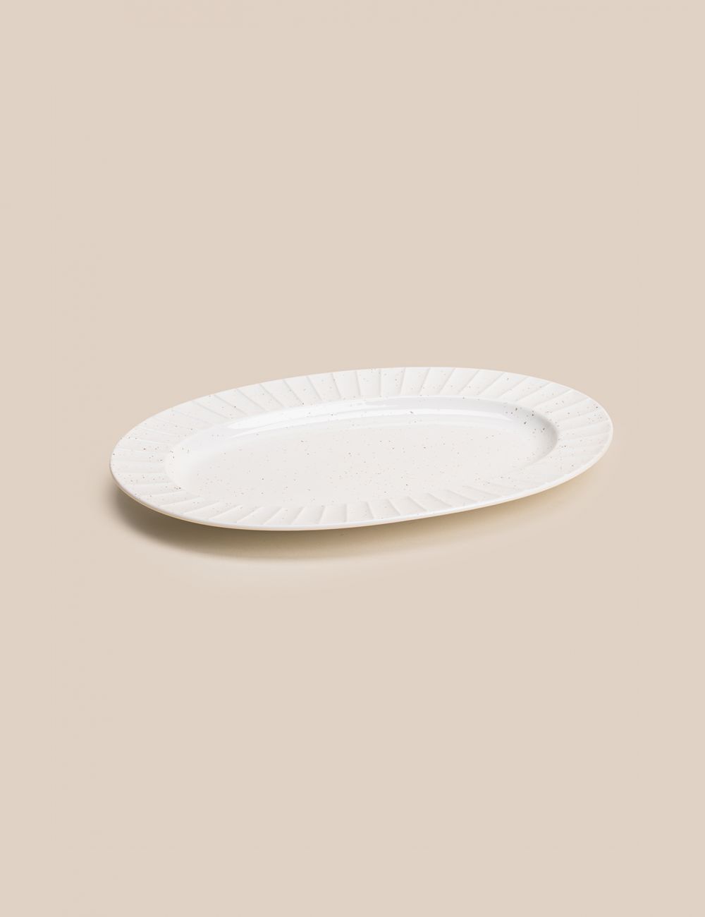 צלחת הגשה אובלית אביב 35X21.6CM