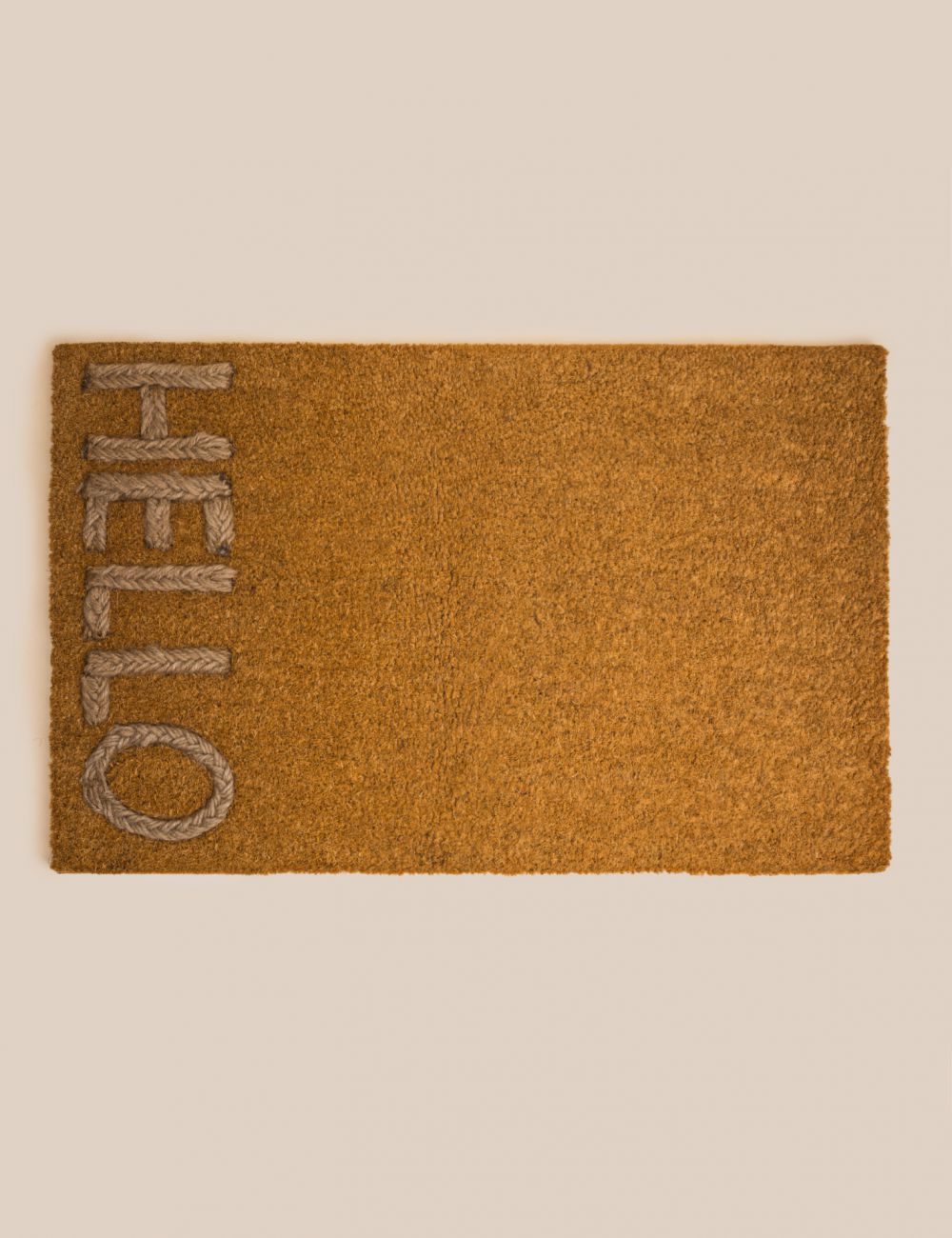 שטיח סף 45X75CM  פרחים HELLO