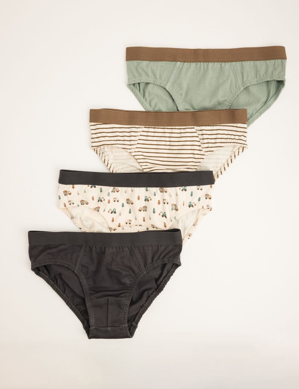 רביעיית תחתוני סליפ בנים