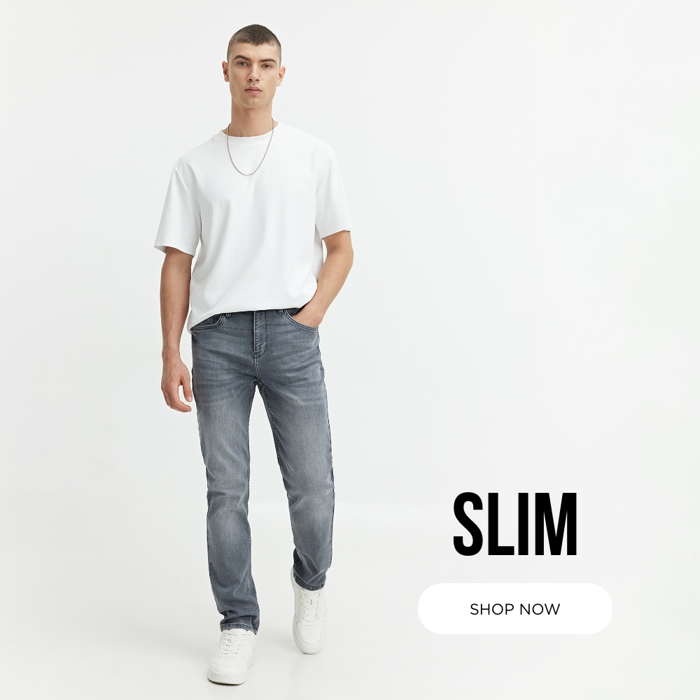 גינס סלים גזרת גברים קנו עכשיו