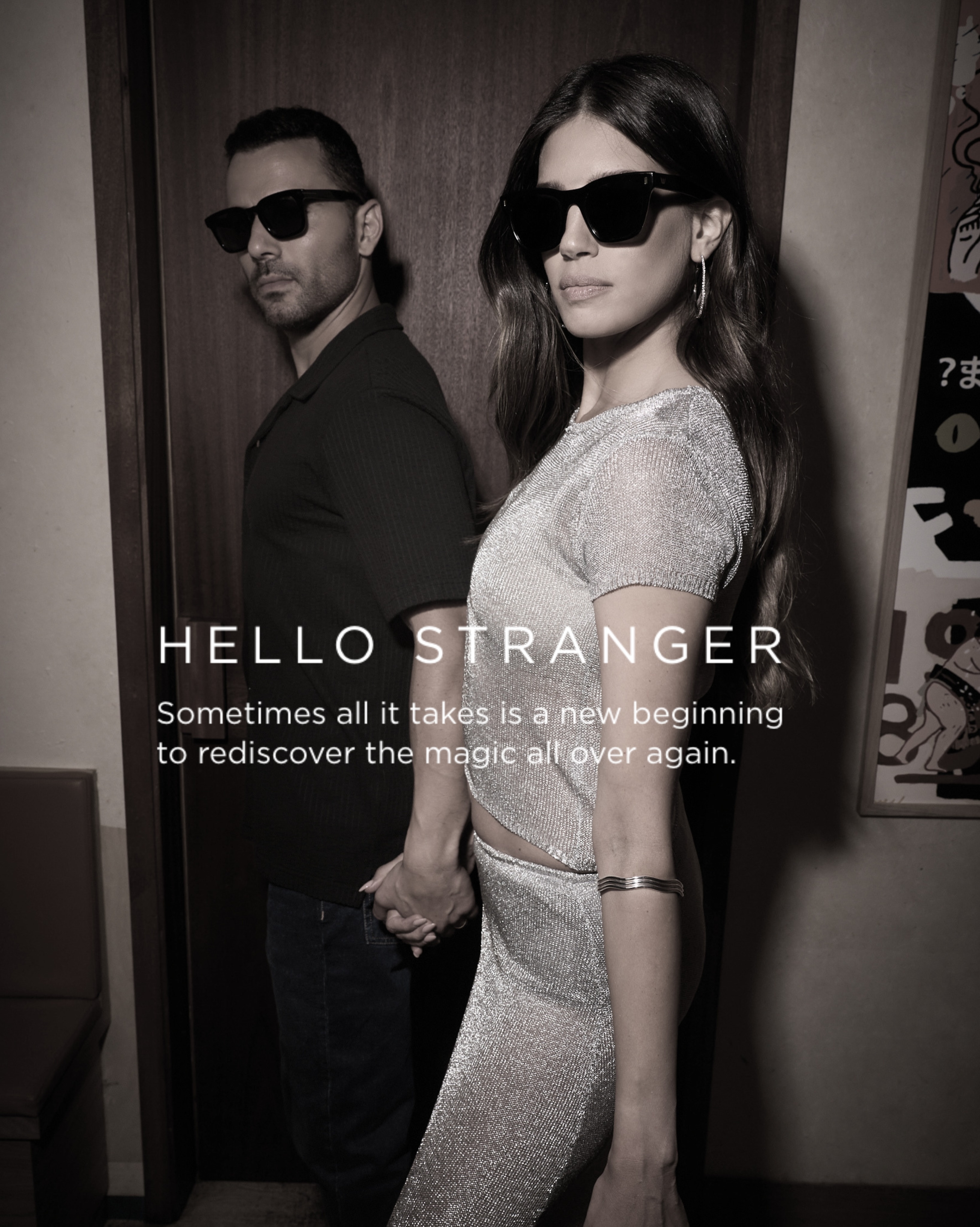 HELLO STRANGER | Nice to meet you… again 
Tu b’av with @naomi_atias & @israelatiass